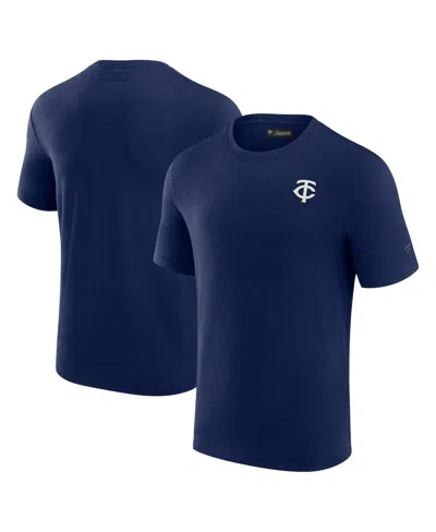 Fanatics Signature Men's  Navy Minnesota Twins Modal Short Sleeve T-shirt