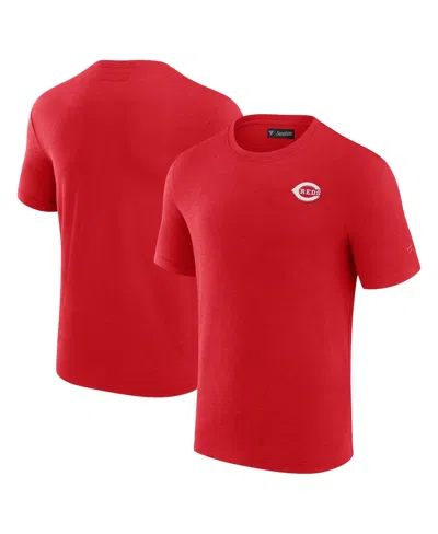 Fanatics Signature Men's  Red Cincinnati Reds Modal Short Sleeve T-shirt