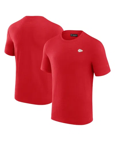 Fanatics Signature Men's  Red Kansas City Chiefs Modal Short Sleeve T-shirt