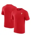 Fanatics Signature Men's  Red Philadelphia Phillies Modal Short Sleeve T-shirt In Red