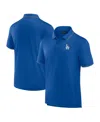 Fanatics Signature Men's  Royal Los Angeles Dodgers Pique Polo Shirt In Royal