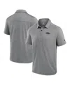 Fanatics Signature Men's Baltimore Ravens Front Office Tech Polo Shirt In Gray