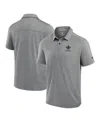 Fanatics Signature Men's New Orleans Saints Front Office Tech Polo Shirt In Gray