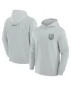 Fanatics Signature Men's Gray Vegas Golden Knights Elements Lightweight Tri-blend Fleece Hoodie In Gray