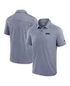 FANATICS SIGNATURE MEN'S NAVY SEATTLE SEAHAWKS FRONT OFFICE TECH POLO SHIRT