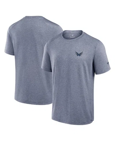 Fanatics Signature Men's Navy Washington Capitals Front Office Tech T-shirt