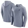 Fanatics Signature Navy Dallas Cowboys Front Office Tech Lightweight Hoodie T-shirt In Navy
