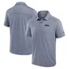 FANATICS SIGNATURE FANATICS SIGNATURE NAVY SEATTLE SEAHAWKS FRONT OFFICE TECH POLO SHIRT