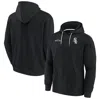 Fanatics Signature Men's And Women's  Black Chicago White Sox Super Soft Fleece Pullover Hoodie In Black