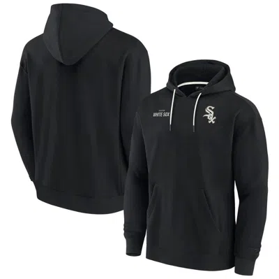 Fanatics Signature Men's And Women's  Black Chicago White Sox Super Soft Fleece Pullover Hoodie