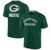 Fanatics Signature Men's And Women's  Green Green Bay Packers Super Soft Short Sleeve T-shirt In Green