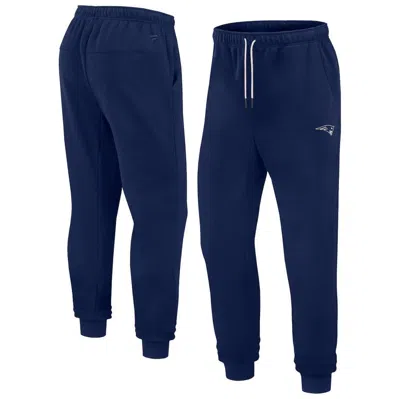 Fanatics Signature Men's And Women's  Navy New England Patriots Super Soft Fleece Jogger