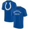Fanatics Signature Men's And Women's  Royal Indianapolis Colts Super Soft Short Sleeve T-shirt In Royal
