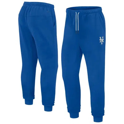 Fanatics Signature Men's And Women's  Royal New York Mets Super Soft Fleece Jogger