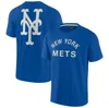 FANATICS SIGNATURE UNISEX FANATICS SIGNATURE ROYAL NEW YORK METS ELEMENTS SUPER SOFT SHORT SLEEVE T-SHIRT