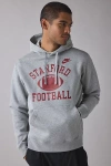 Fanatics Stanford Football Graphic Nike Legacy Hoodie Sweatshirt In Grey, Men's At Urban Outfitters In Animal Print