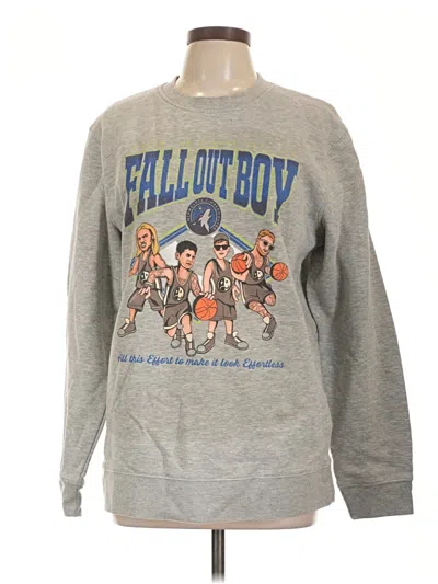 Pre-owned Fanatics Sweatshirt In Gray
