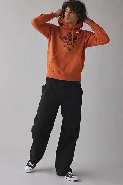 Fanatics Texas Longhorns Team Logo Graphic Nike Legacy Club Fleece Hoodie Sweatshirt In Dark Orange, Men's At