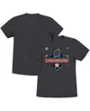 Fanatics Toddler Boys And Girls  Branded Heather Charcoal Houston Astros 2022 World Series Champions  In Heather Charcoal
