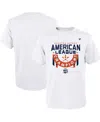 Fanatics Toddler Boys And Girls  Branded White Houston Astros 2022 American League Champions Locker R In White