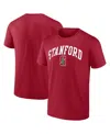 Fanatics Unlabeled Fanatics Men's Cardinal Stanford Cardinal Basic T-shirt In Red
