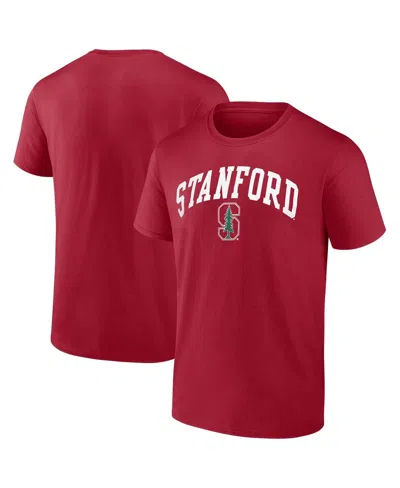 Fanatics Unlabeled Fanatics Men's Cardinal Stanford Cardinal Basic T-shirt In Red