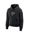 Fanatics Women's Black Atlanta Falcons Eligible Receiver Legacy Pullover Hoodie In Black