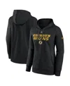 Fanatics Women's Black Boston Bruins Authentic Pro Core Primary Fleece Pullover Hoodie In Black