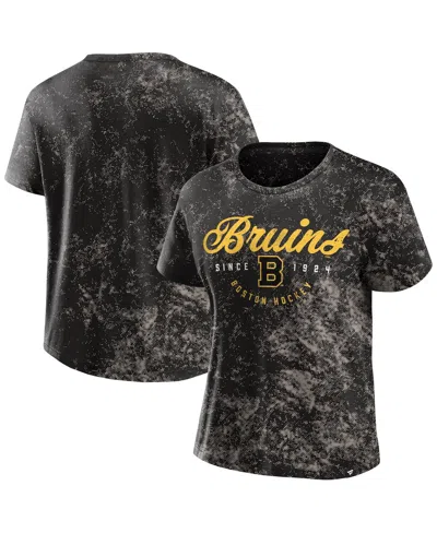 Fanatics Women's Black Boston Bruins Breakaway T-shirt