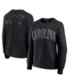 Fanatics Women's Black Carolina Panthers Elements Pullover Sweatshirt In Black