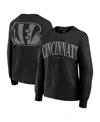 Fanatics Women's Black Jacksonville Jaguars Elements Pullover Sweatshirt In Black