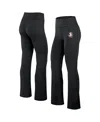 Fanatics Women's Black Florida State Seminoles Training Camp Maxed Out Flare Leggings In Black
