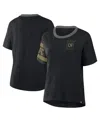 Fanatics Women's Black Lafc Defender Pairing Legacy T-shirt In Black