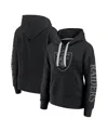 Fanatics Women's Black Las Vegas Raiders Elements Next Pullover Hoodie In Black