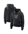 Fanatics Women's Black Las Vegas Raiders Legacy Fleece Pullover Hoodie In Black
