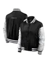 Fanatics Women's Black Los Angeles Dodgers Elements Wave Full-snap Jacket In Black