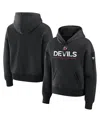 Fanatics Women's Black New Jersey Devils Authentic Pro Primary Pullover Hoodie In Black
