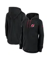 Fanatics Women's Black New Jersey Devils Authentic Pro Rink Fleece Full-zip Jacket In Black