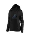 Fanatics Women's Black Oregon Ducks Plus Size Sleeve Hit Pullover Hoodie In Black