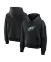 Fanatics Women's Black Philadelphia Eagles Eligible Receiver Legacy Pullover Hoodie In Black