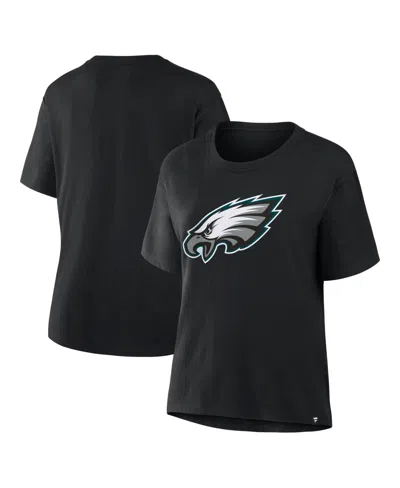 Fanatics Women's Black Philadelphia Eagles Essential Legacy T-shirt