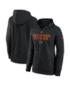 Fanatics Women's Black Philadelphia Flyers Authentic Pro Core Primary Fleece Pullover Hoodie In Black