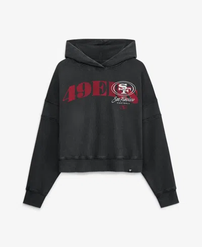 Fanatics Women's Black San Francisco 49ers Counter Run Pullover Hoodie