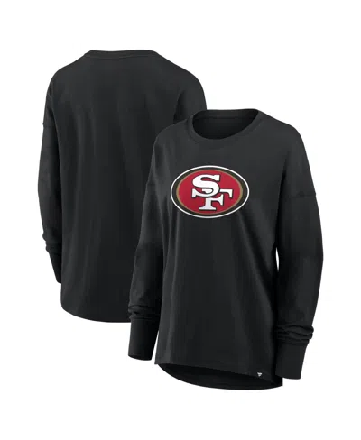 Fanatics Women's Black San Francisco 49ers Essential Long Sleeve T-shirt