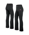 Fanatics Women's Black Tampa Bay Buccaneers Maxed Out Flare Leggings In Black