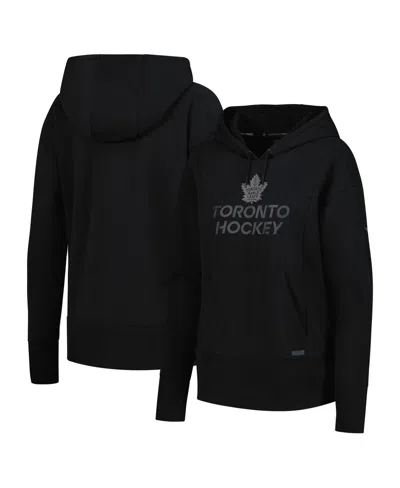 Fanatics Women's Black Toronto Maple Leaf's Authentic Pro Road Pullover Hoodie