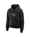 Fanatics Women's Black Washington Commanders Eligible Receiver Legacy Pullover Hoodie In Black