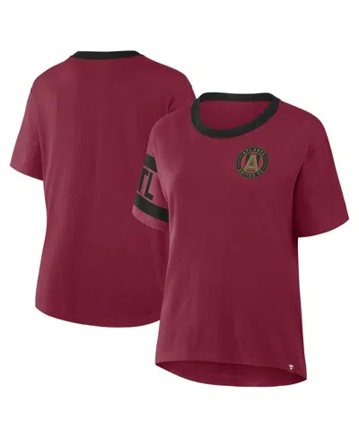 Fanatics Women's Burgundy Atlanta United Fc Defender Pairing Legacy T-shirt