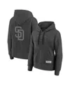 Fanatics Women's Charcoal San Diego Padres Elements Future Ground Subtle Tonal Pullover Hoodie