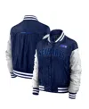 Fanatics Women's College Navy Seattle Seahawks Elements Wave Full-snap Jacket In Blue